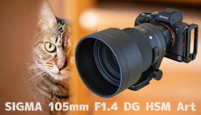 シグマ(SIGMA) 105mm F1.4 DG HSM ニコンFマウント用 Artライン 交換